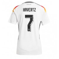 Maglia Calcio Germania Kai Havertz #7 Prima Divisa Donna Europei 2024 Manica Corta